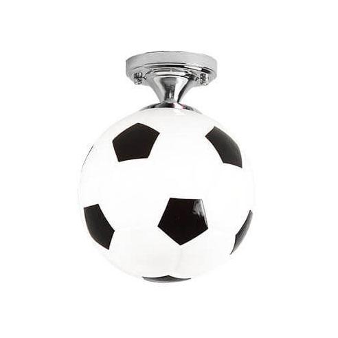Lisslune | SportLume Creative Ceiling Light | Basketball & Football Design | Semi-Mount | Glass Lamp
