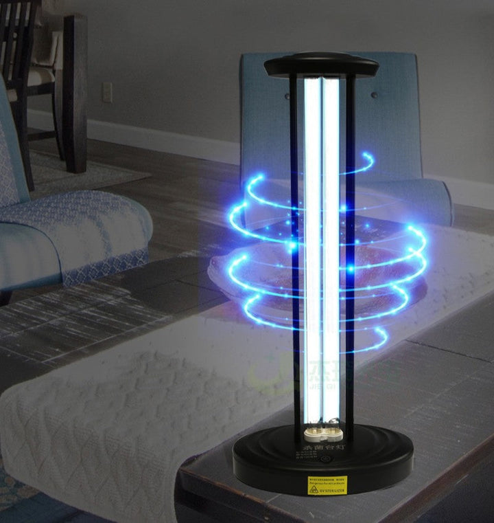 Lisslune | Household 38W UV Ozone Disinfection Lamp, Effective Sterilization and Disinfection, Air Purification, Intelligent Timing, for Home and Office