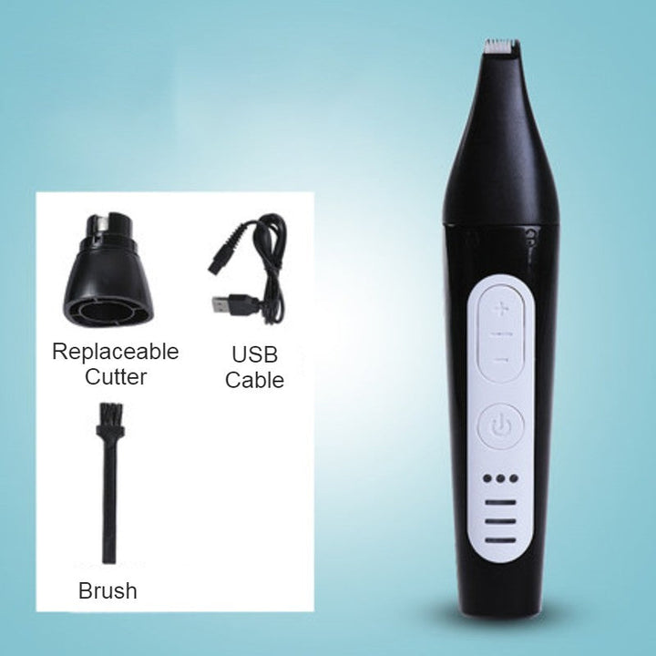 Lisslune | 2-in-1 Electric Pet Nail Polisher & Trimmer, with Silent Design, Fast Charging, Safe and Efficient, Suitable for Large and Small Dogs/Cats