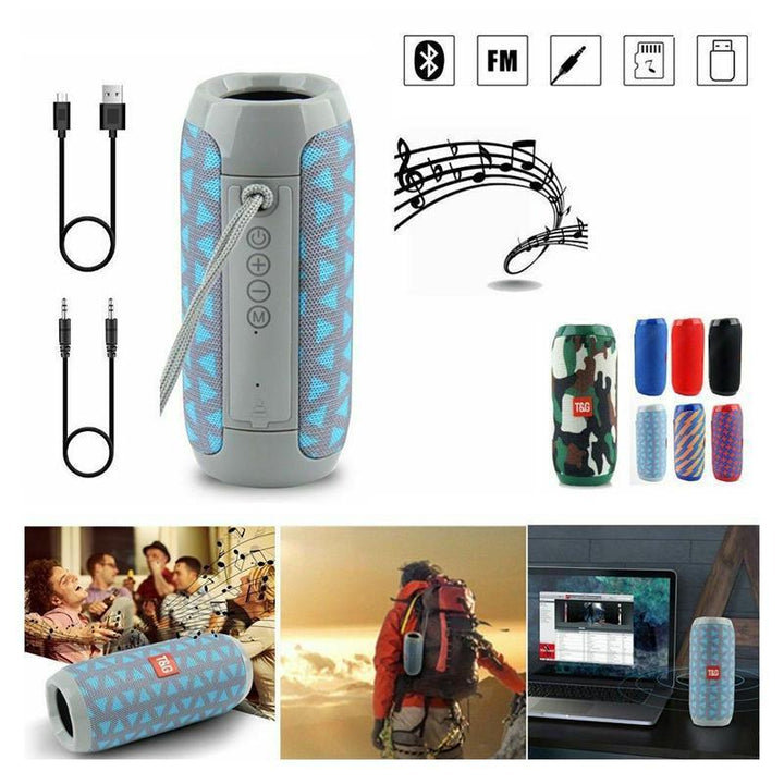 Lisslune | Portable Mini Speaker ( Bluetooth / Micro SD / AUX )