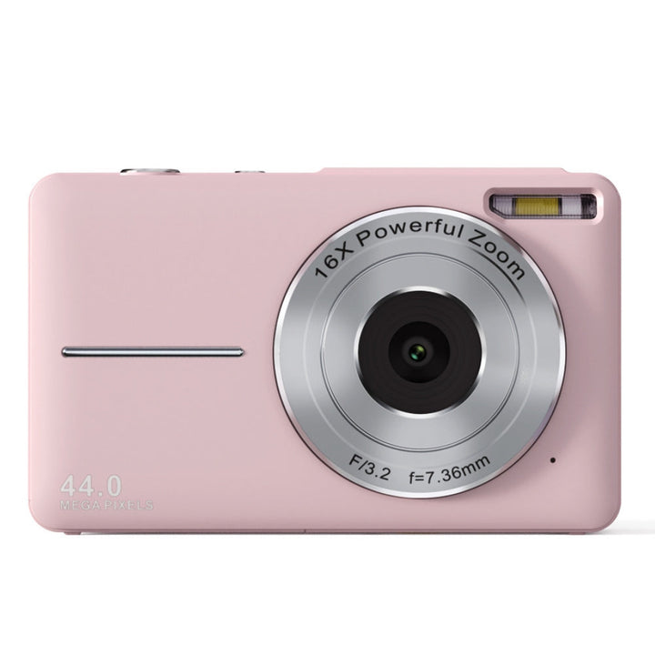 Lisslune | Portable Digital Camera 1080P 44MP with 16X Zoom – Compact Vlogging Camera with LCD Screen, Rechargeable, Perfect for Teens and Students