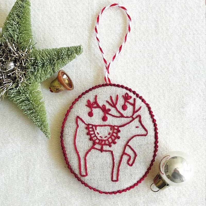 Lisslune | Hand embroidery set for Christmas decoration