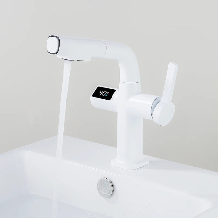 Lisslune | Elegant House Brass Aqua View Bathroom Digital Faucet