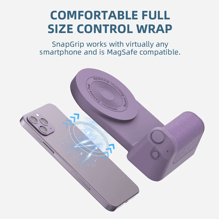 Lisslune | Magnetic Camera Grip Bluetooth Mount