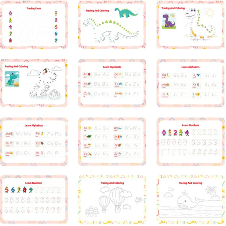 Lisslune | Preschool Activity Book