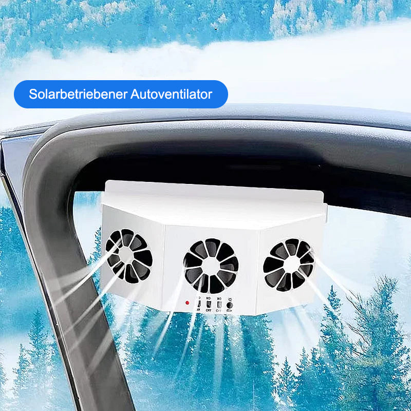 Lisslune | Solar-powered vehicle exhaust fan