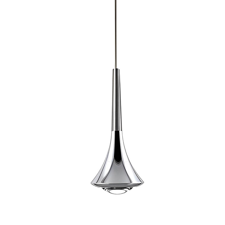Lisslune | LumiDrop Nordic Design Pendant Light | Drop Shape | Elegant LED Light for Dining Room & Living Room | In Black, Gold & Chrome