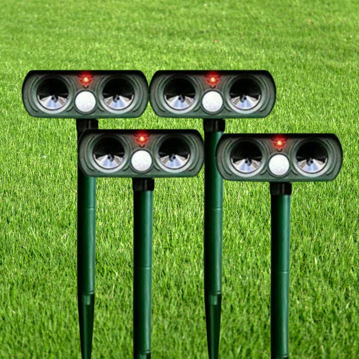 Lisslune | Infrared Solar Powered Animal Pest Repeller (1 Repeller)