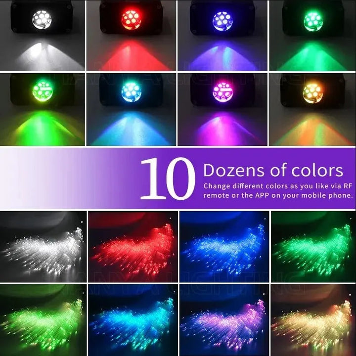 Lisslune | RGB Fade Fiber Optic Ceiling Atmosphere Light