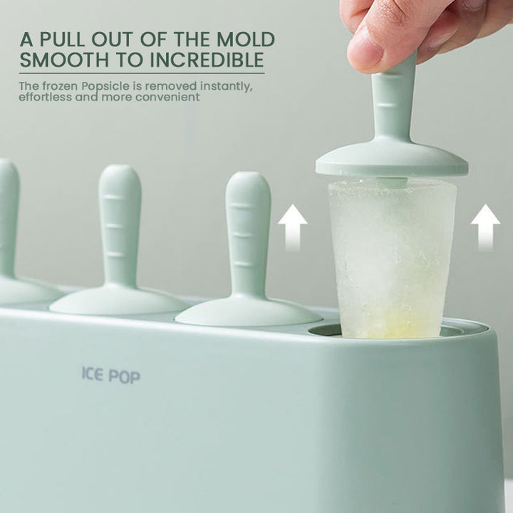 Lisslune | Silicone Ice on a Stick Ice Cream Mold Set