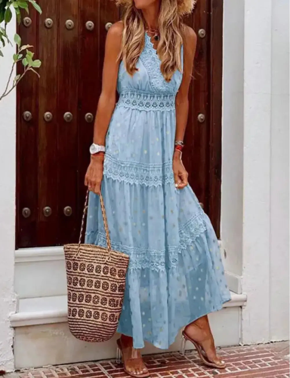 Lisslune | Elegant Maxi Summer Dress