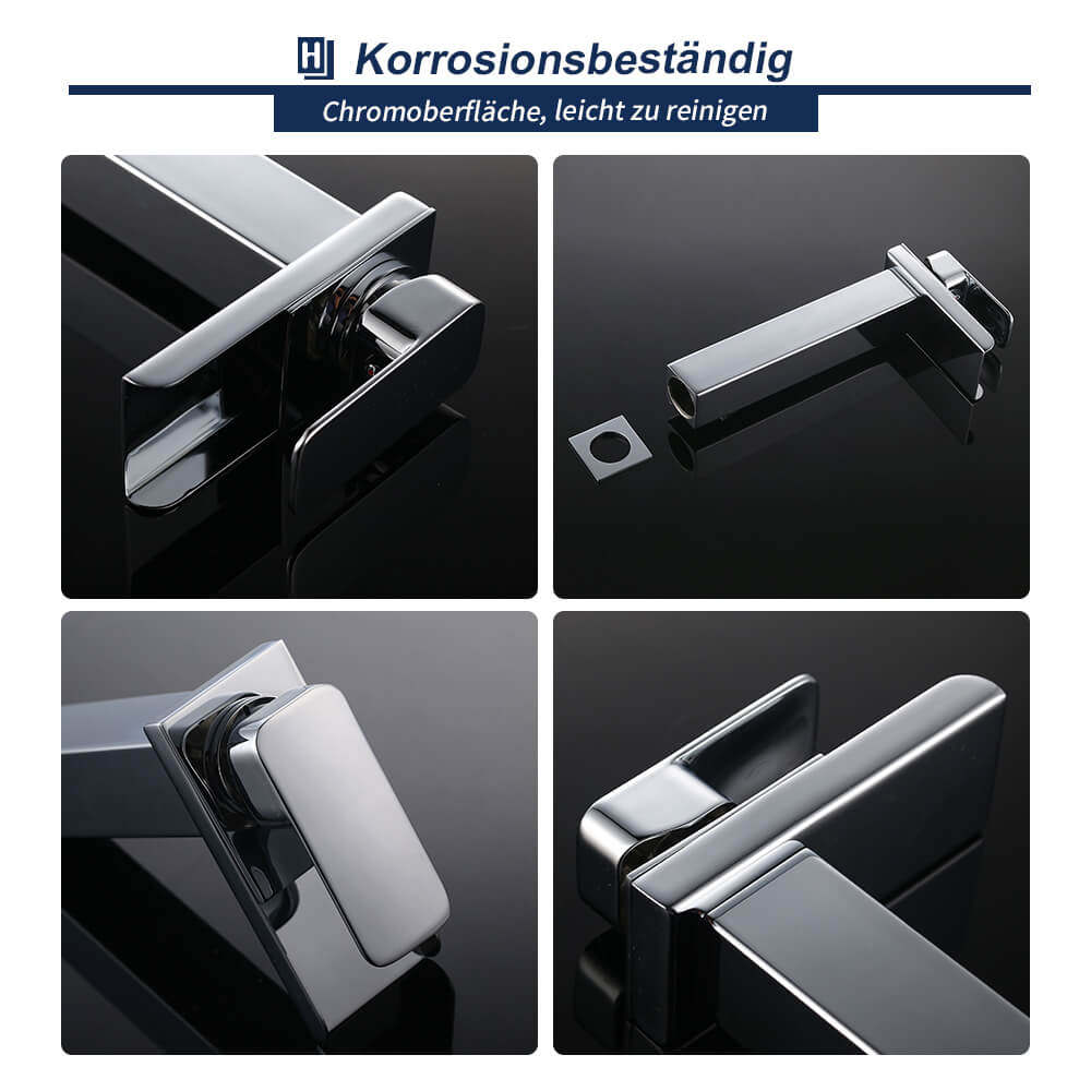 Lisslune | Waterfall Faucet Tap Bathroom Chrome Basin Faucet high