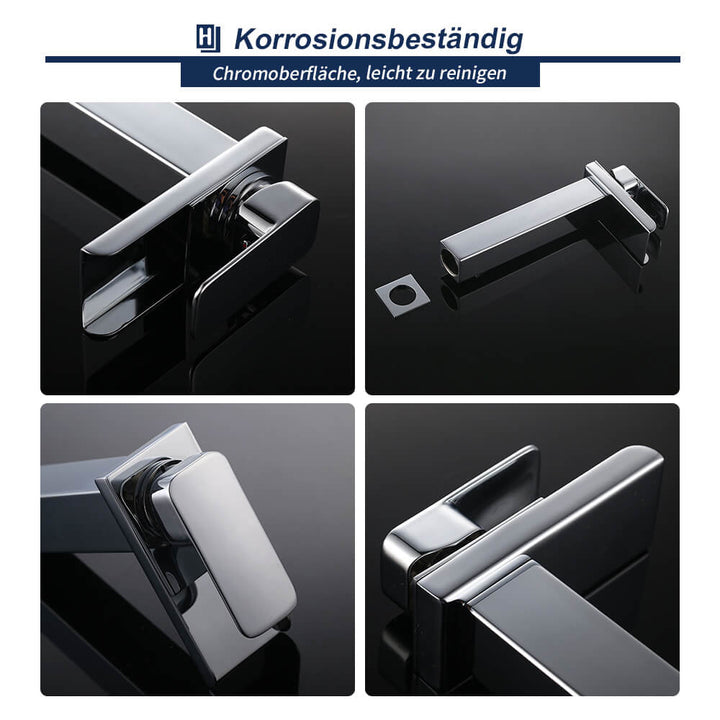 Lisslune | Waterfall Faucet Tap Bathroom Chrome Basin Faucet high