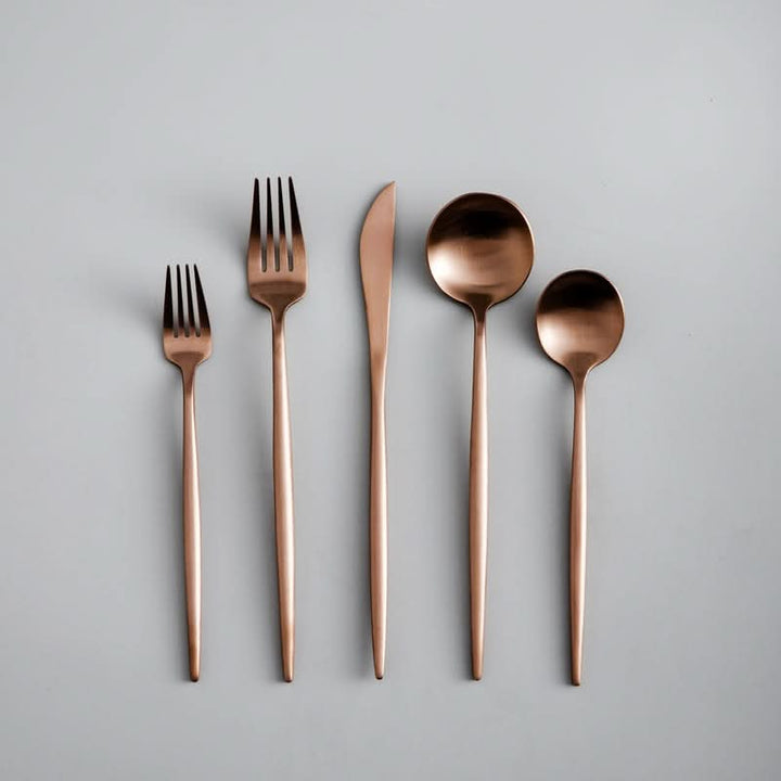 Lisslune | Minimalist Stainless Steel Cutlery Set