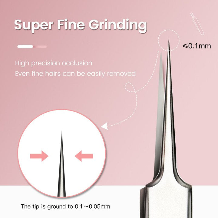 Lisslune | Ultra-fine impurity tweezers made of stainless steel