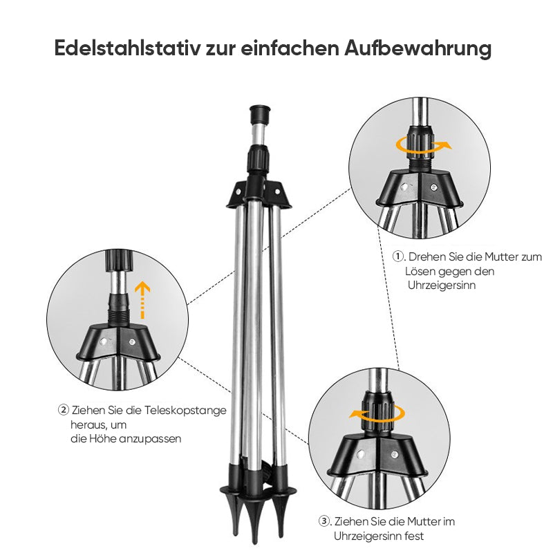 Lisslune | Automatic rotating tripod sprinkler