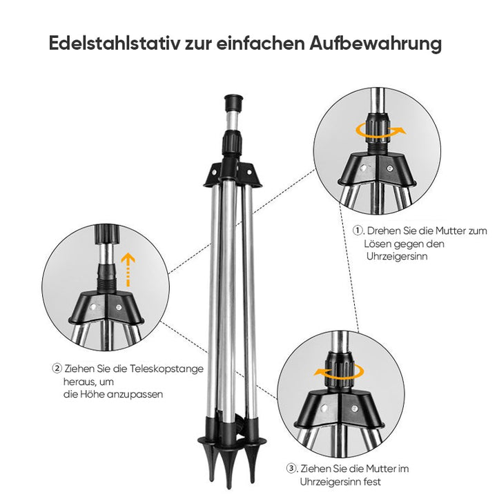 Lisslune | Automatic rotating tripod sprinkler