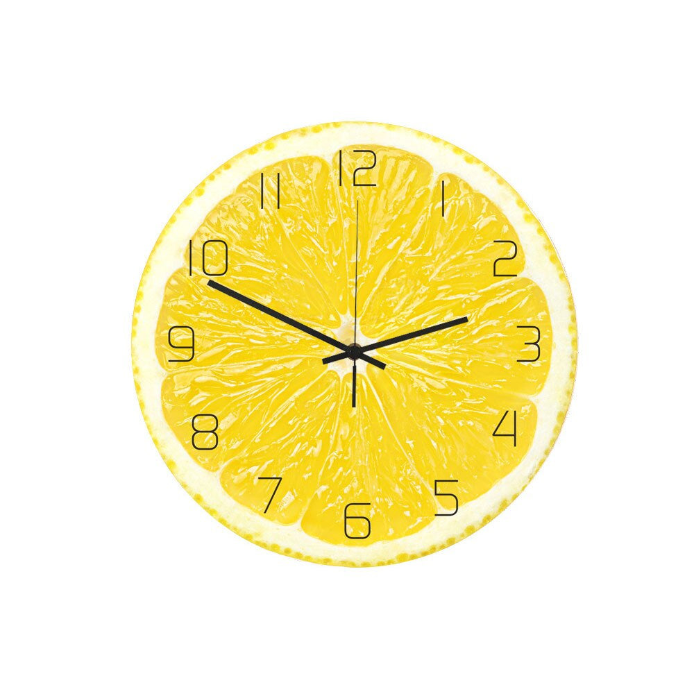 Lisslune | FruitSplash - colorful, fruit-inspired wall clock