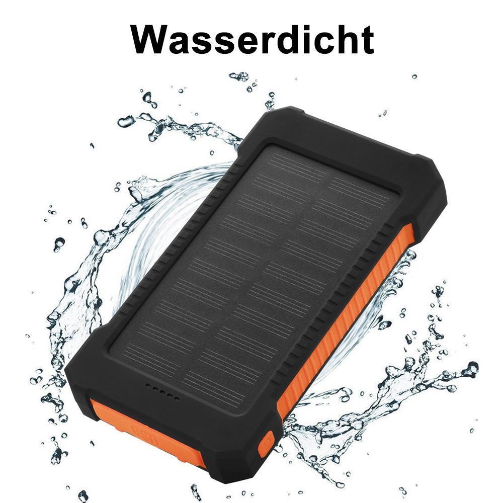 Lisslune | Waterproof Solar Energy Bank with Flashlight