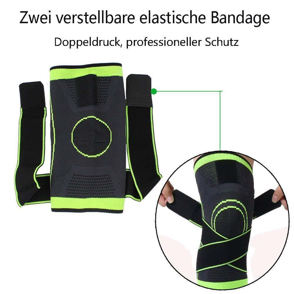 Lisslune | 3D Design Knee Support with Adjustable Breathable Knee Brace