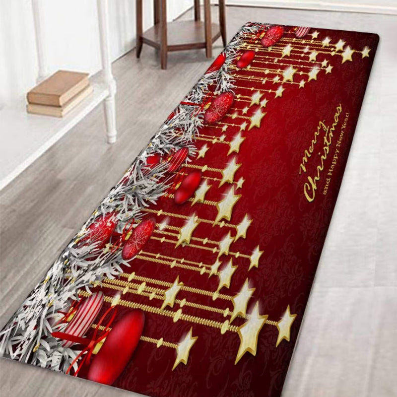 Lisslune | Kitchen Anti-Slip Flannel Printed Entrance Mats