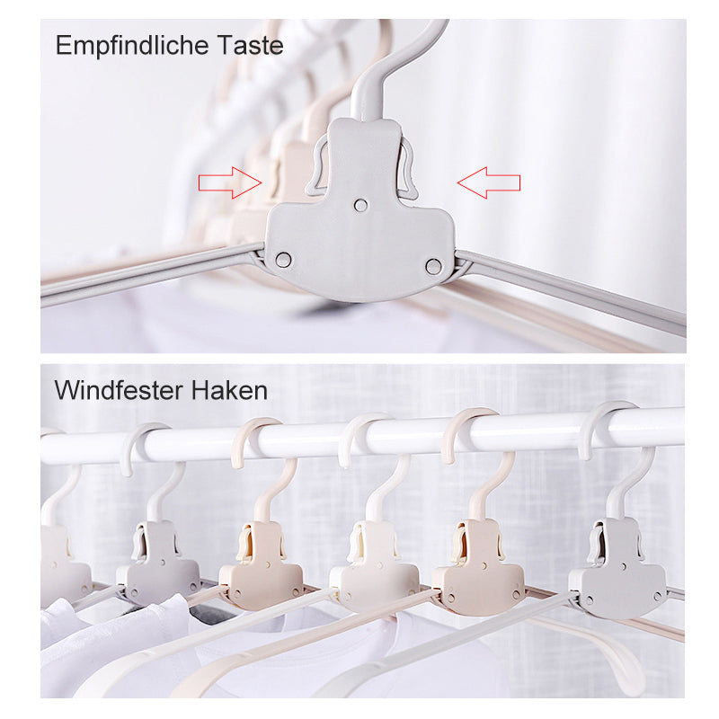 Lisslune | Foldable Travel Clothes Rack made of Plastic