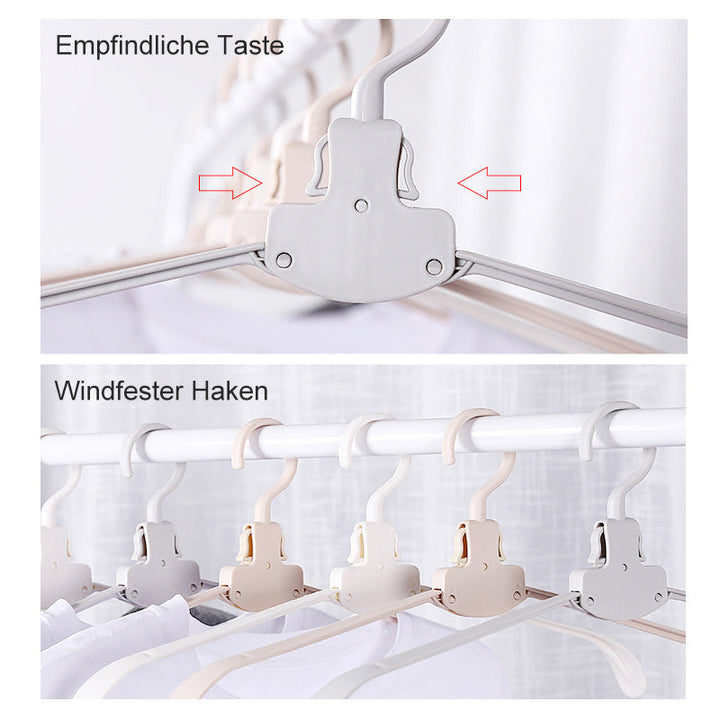 Lisslune | Foldable Travel Clothes Rack made of Plastic