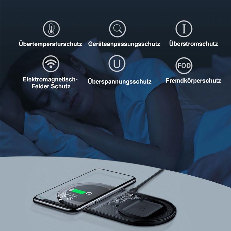 Lisslune | 2 in 1 wireless charger