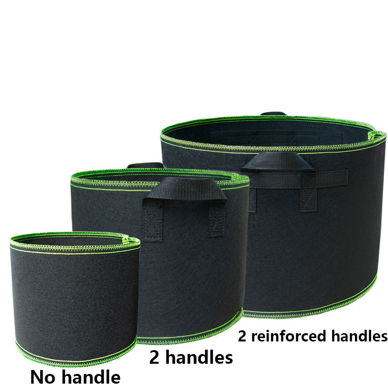 Lisslune | Planting bag made of nonwoven fabric – Robust garden container with handles for plants