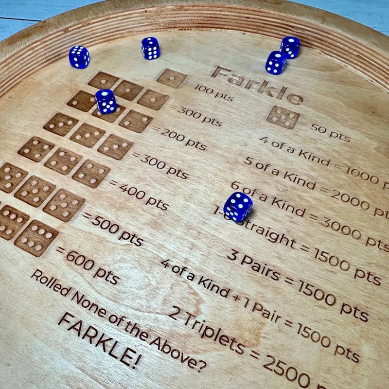 Lisslune | Farkle Dice Tray