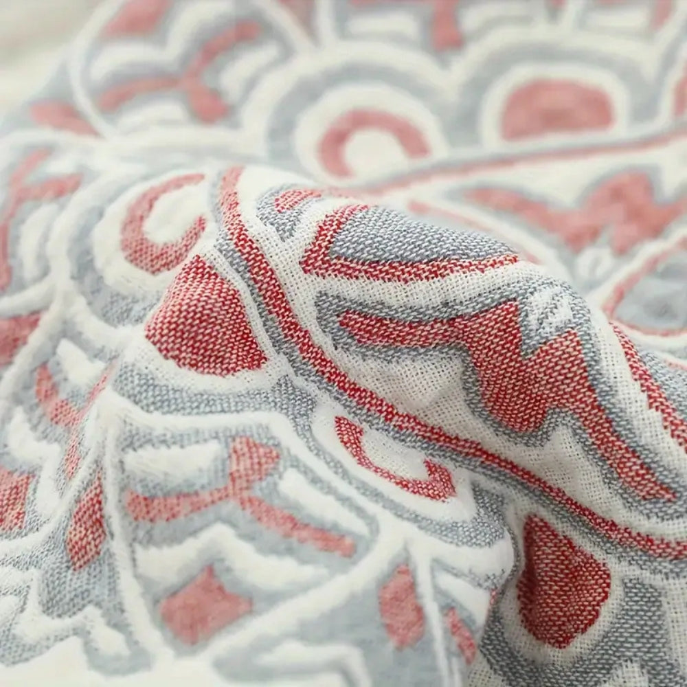 Lisslune | Lunara Floral Cotton Comfort Blanket