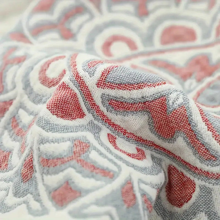 Lisslune | Lunara Floral Cotton Comfort Blanket