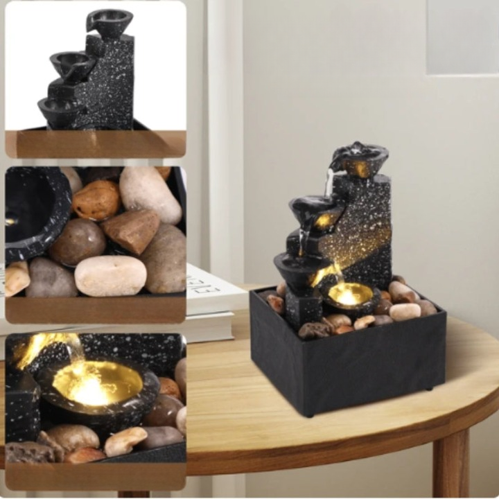 Lisslune | ZenRipple – Demanding table fountain for calming and centering your mind