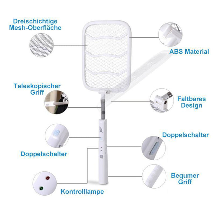 Lisslune | Telescopic Electric Mosquito Swatter