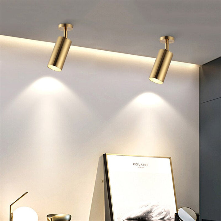 Lisslune | Nordic Brass Gold Spotlight - 5W/10W Led -Lamp