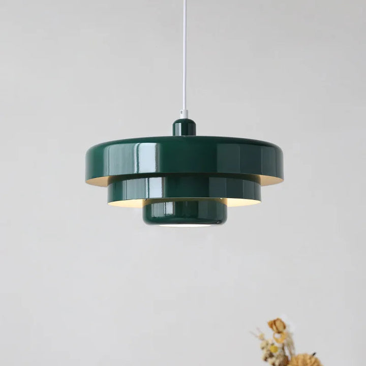 Lisslune | LED Italian-Style Pendant Light Fixture - Vintage Hanging Lamp for Kitchen & Dining Room Lighting