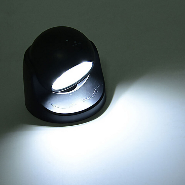 Lisslune | Wireless Battery Powered External Security Lights – Motion Sensor LED Spotlight for Home, Garden, and Wall Illumination