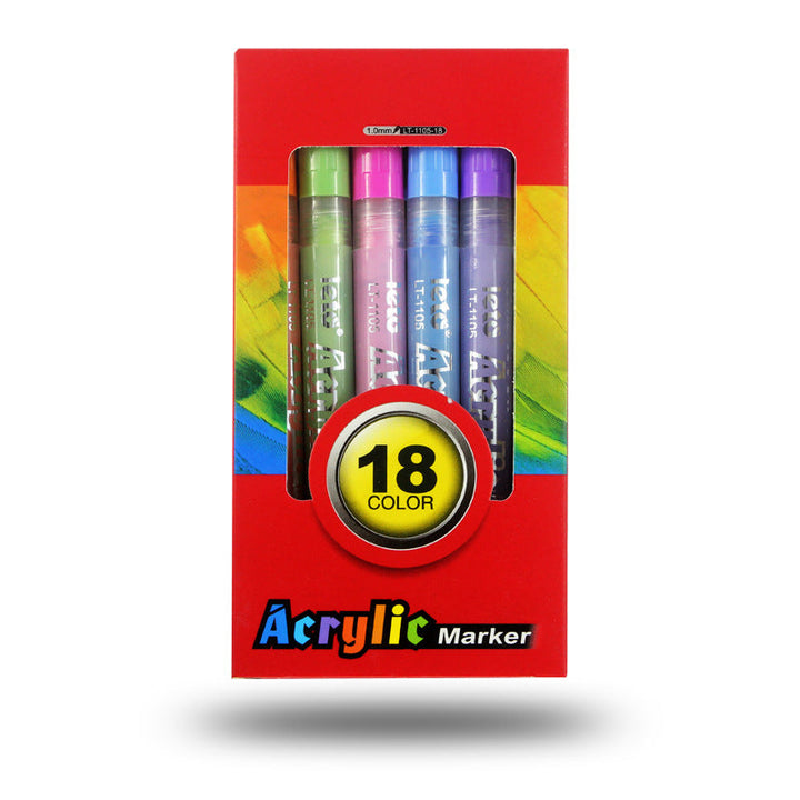 Lisslune | Highly pigmented acrylic paint markers