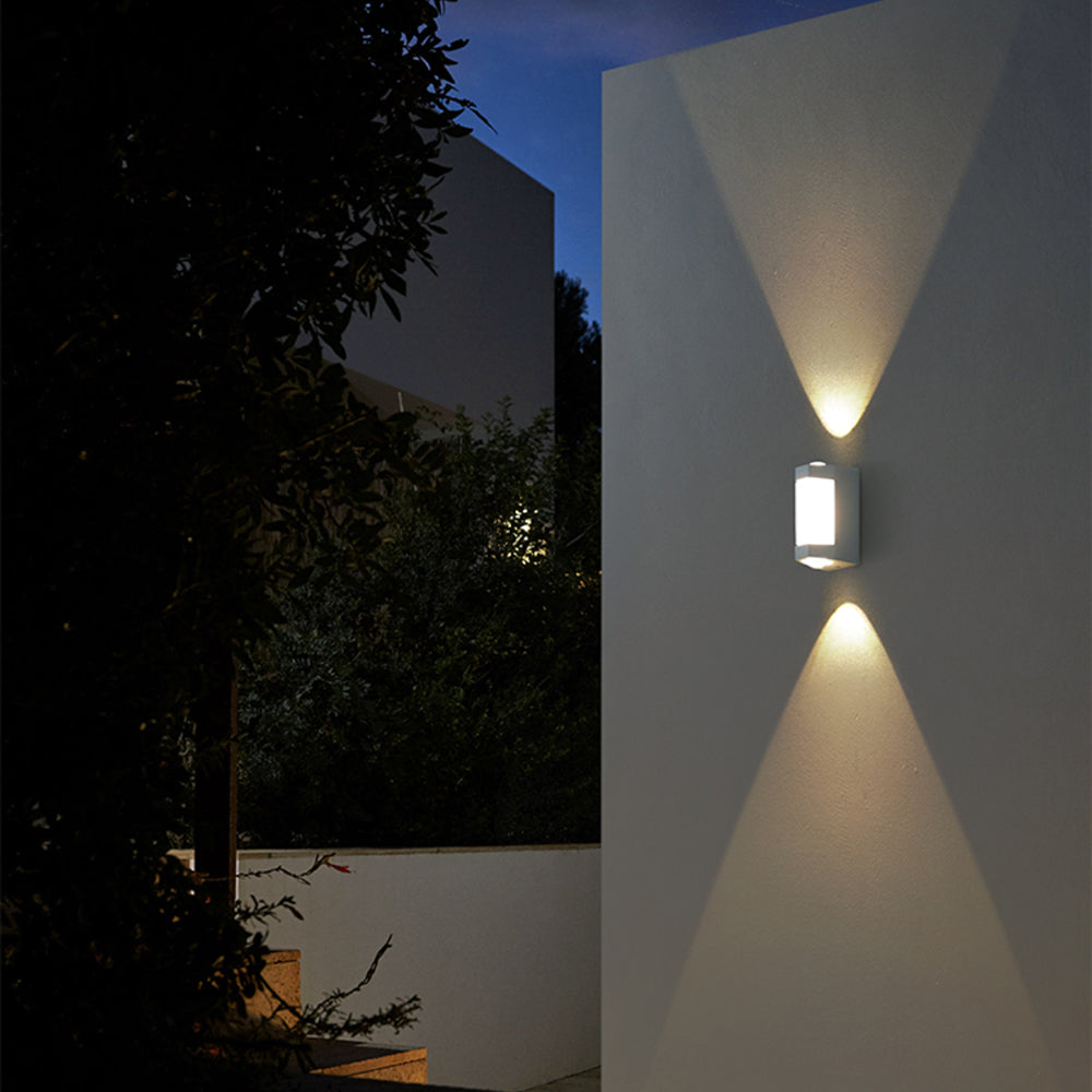 Lisslune | Solara Outdoor Wall Lamp – Mains Powered LED Lighting for Garden & Garage