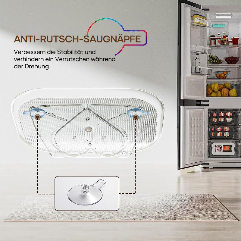 Lisslune | Rotating Spice Organizer for the Refrigerator