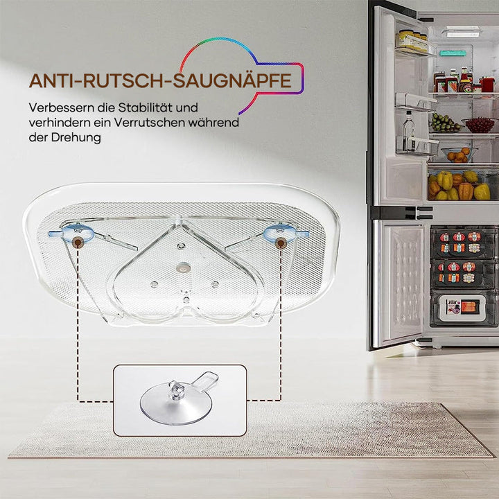 Lisslune | Rotating Spice Organizer for the Refrigerator