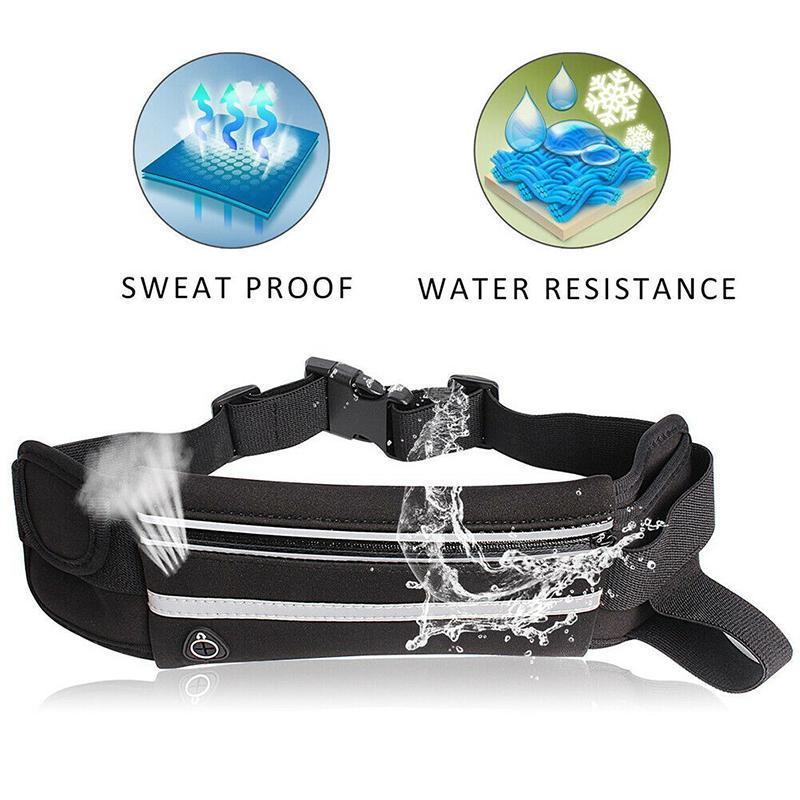 Lisslune | Running Sports Jogging Portable Outdoor Phone Holder Waterproof Belt Pouch