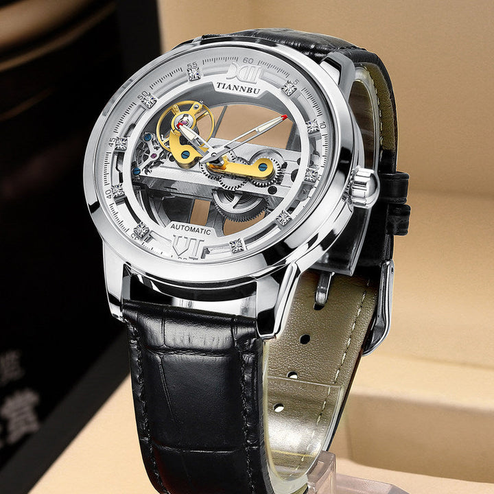 Lisslune | Skeleton Tourbillon Ultra Thin Automatic Mechanical Watch
