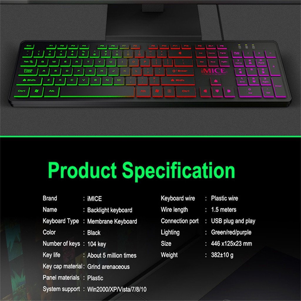 Lisslune | Mechanical Gaming Keyboard