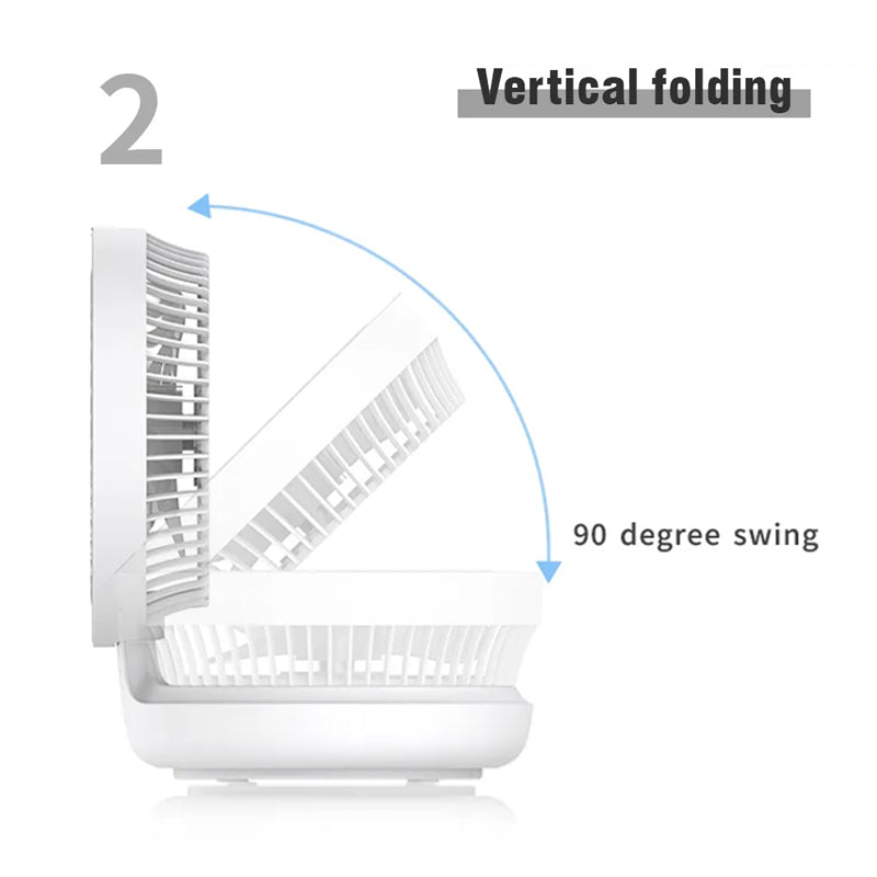 Lisslune | Folding Table Fan