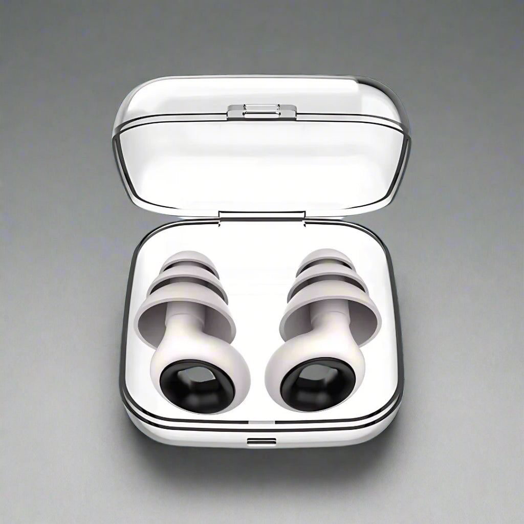 Lisslune | SilentGuard Sleeping Earplugs | Comfortable, Noise-Reducing Design for Restful Sleep and Sound Isolation