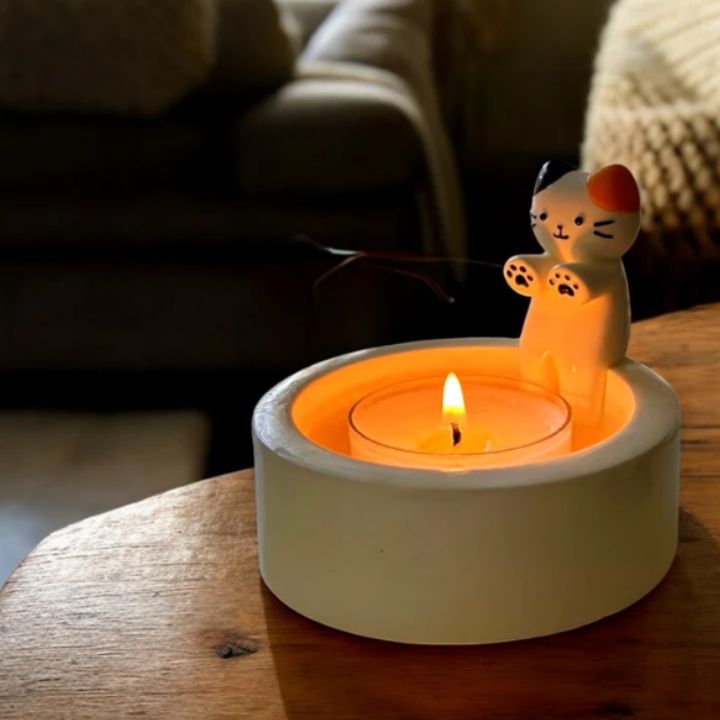 Lisslune | Cat Candle Holder