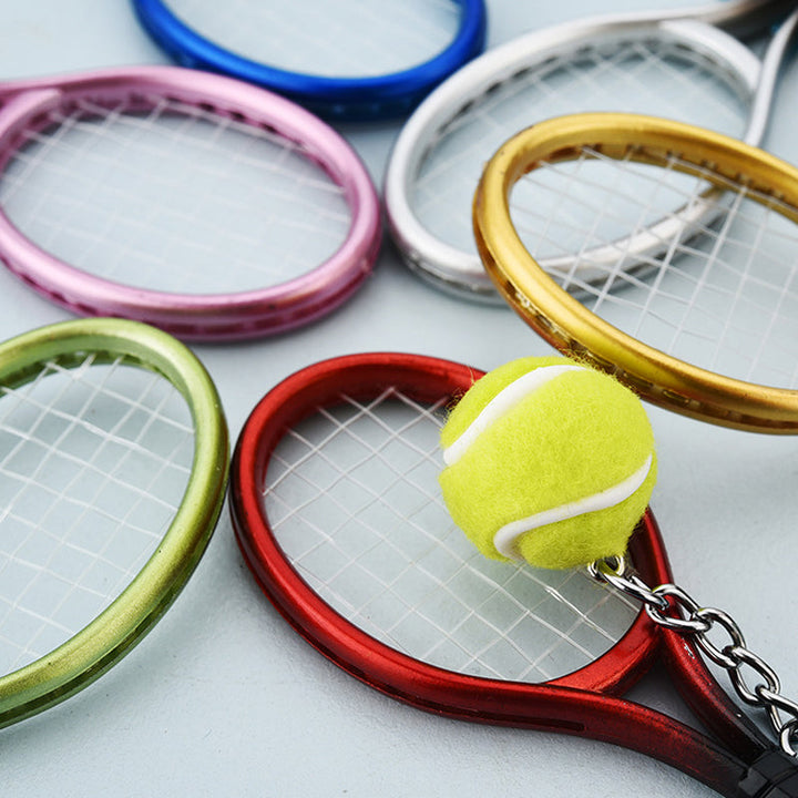 Lisslune | Mini tennis racket keychain