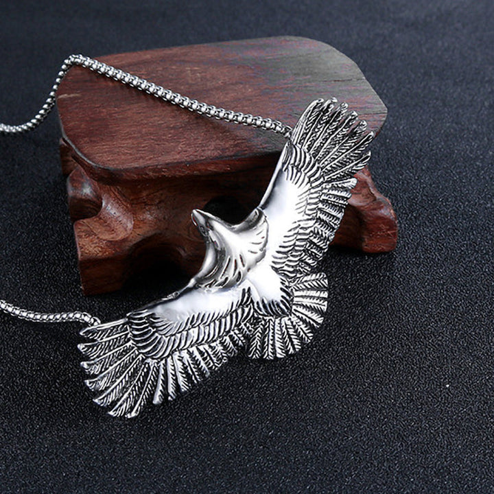 Lisslune | Stainless Steel Eagle Necklace