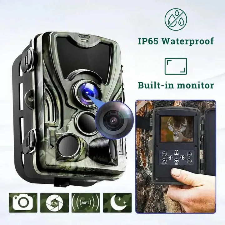 Lisslune | Night Vision Monocular with 6x Magnification & Infrared Technology for Wildlife Observation & Outdoor Adventures